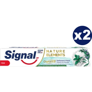 Natural Karbonat & Nane Diş Macunu 75 ml x 2 Adet