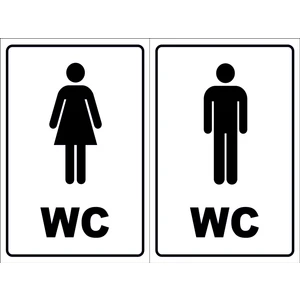 Tellgraf Wc Kapı Isimliği