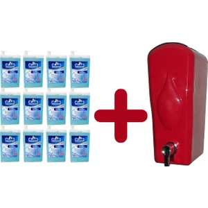 12 Adet/ 1 L Köpük Sabun Kartuşu + Dispenser