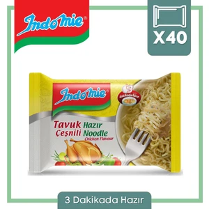 Tavuk Aromalı Hazır Noodle 40'lı 70 gr