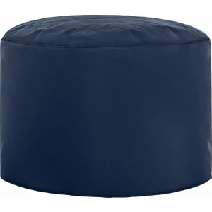 Yuvarlak Puf 55x30 Lacivert