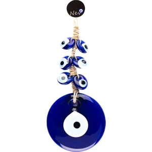 Bol Boncuklu Duvar Süsü  13 Cm.çap