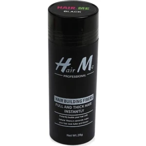 Hair Me Profesyonel Saç Fiberi Saç Tozu Siyah