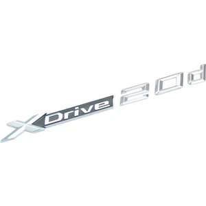 Xdrive 20D Bagaj Yazısı Krom 51143454037