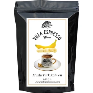 Villa Espresso Muz Aromalı Türk Kahvesi 200 gr