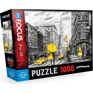 Blue Focus 1000 Parça Puzzle - New York