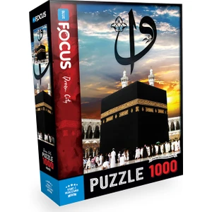 Blue Focus 1000 Parça Puzzle - Kabe-İ Muazzama