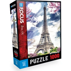 Blue Focus 1000 Parça Puzzle - Eyfel Kulesi