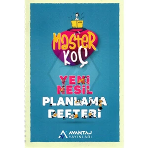 Avantaj Yayınları Master Koç Yeni Nesil Planlama Defteri