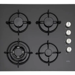 Aco 5434 B01 4 Göz Siyah Ankastre Cam Ocak