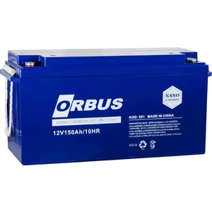 12 V 150AH Bakımsız Nano Karbon Jel Akü