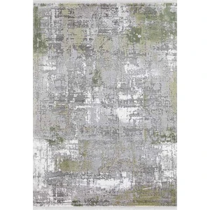 Angora Halı Evo 9461P Yeşil/Gri