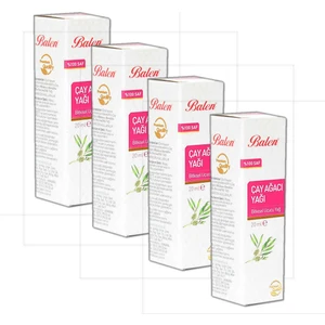 Çay Ağacı Yağı 20 ml x 4lü