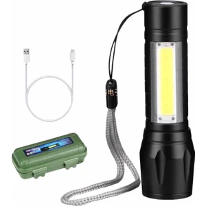 Şarjlı Tamirci Fener USB 5W  Cob LED