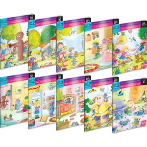 İngilizce Hikaye Seti (10 Kitap) İlkokul 2. Sınıf Karekod Dinlemeli