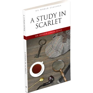 MK Publications A Study in Scarlet - İngilizce Klasik Roman