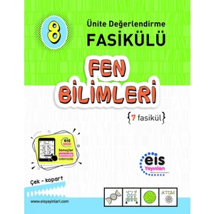 Eis Yayınları 8.Sınıf Fen Bilimleri Ünite Değerlendirme Fasikülü