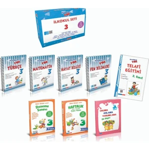 Salan Yayınları İlkokul 3.Sınıf Seti Beceri Temelli Yeni Nesil Sorularla