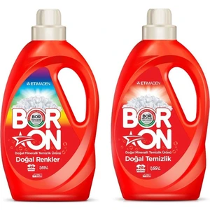 Doğal Temizlik +Doğal Renkler Sıvı Deterjan 1,69 Lt 2 x 26 Yıkama