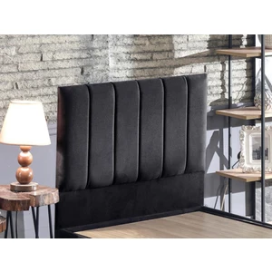 Niron Yatak Piano Lite Tek Kişilik Yatak Başlığı - 90 cm Siyah Kumaş Başlık