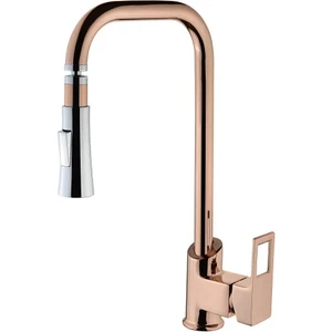 Viva Kare Uzun Bakır Çift Fonksiyonlu Evye Mutfak Bataryası