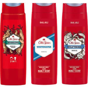 Old Spice Duş Jeli 3'lü Set
