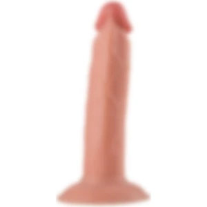 Lilitu Shop 19 cm Realistik Vantuzlu Testissiz Dildo Penis