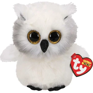 Beanie Boos Peluş Kar Baykuşu-Austin 15 cm