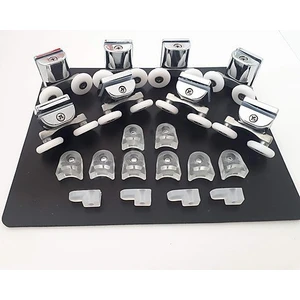 Cam Duşakabin Tekerleği Seti 8'li