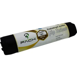 Endüstriye Jumbo Boy Çöp Torbası 80 x 110 10'lu