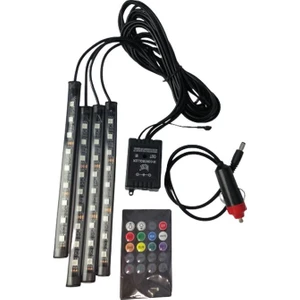 Kıngstar Müziğe Duyarlı Ayak Altı Kumandalı Rgb LED
