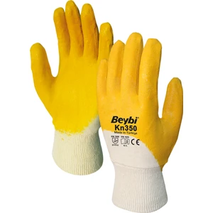 KN350 Nitril Işçi Montaj Eldiveni No 9
