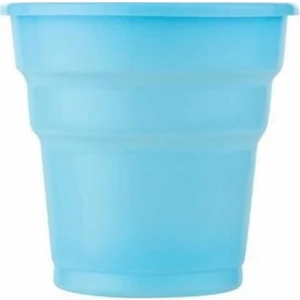 Renkli Plastik Bardak 25 Adet Mavi