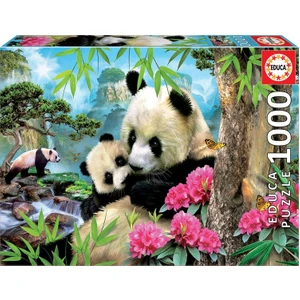 Puzzle 1000 Parça Morning Panda
