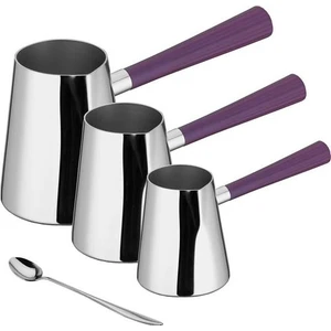 Roma Purple Cezve Takımı