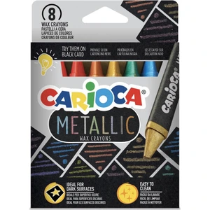 Metalik Wax Maxi Pastel Boya Kalemi 8'Li