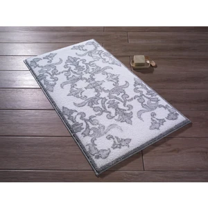 Shabby Damask 50X57 Gri Banyo Halısı