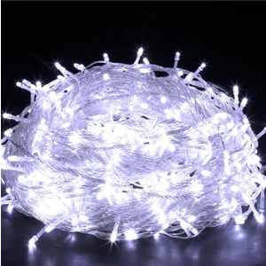 Beyaz Işık LED Işık Fişli Kumandalı 8 Modlu 100 Ledli 5 Metre