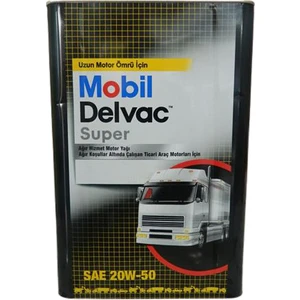 Delvac SAE 20W-50 Ağır Hizmet 18 Litre Motor Yağı ( Üretim Yılı: 2023 )