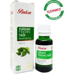 Isırgan Tohumu Yağı 20 ml x 2li