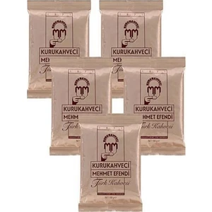 Kurukahveci Mehmet Efendi 100 gr Türk Kahvesi 5'li Set
