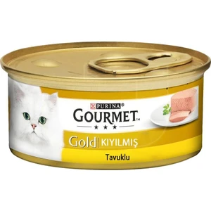 Gourmet Gold Kıyılmış Tavuk Etli Kedi Konservesi 85 Grx 24 Adet