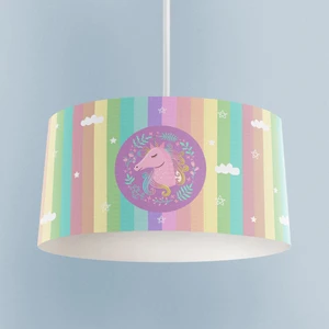 Mekta Home Renkli Unicorn Desenli Avize