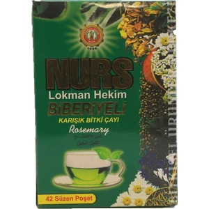 Nurs Lokman Hekim Biberiyeli Bitki Çayı 42 Li Nurs