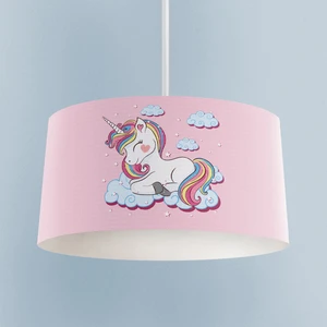 Mekta Home Unicorn Pembe Renkli Avize