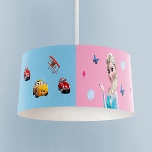 Mekta Home Elsa ve Arabalı Desen Avize