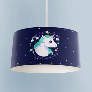 Mekta Home Unicorn Desenli Mor Avize