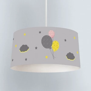 Mekta Home Gri Balon ve Bulutlar Avize