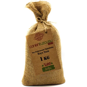 Çankırı Tuzcusu Taş Değirmende Öğütülmüş 1 kg Kaya Tuzu