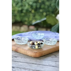 Miso Beyaz 4'lü Set Cam Mini Kase/sosluk - 7 cm